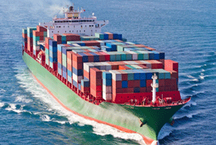 What is the operational process for exporting FCL goods by sea to foreign countr